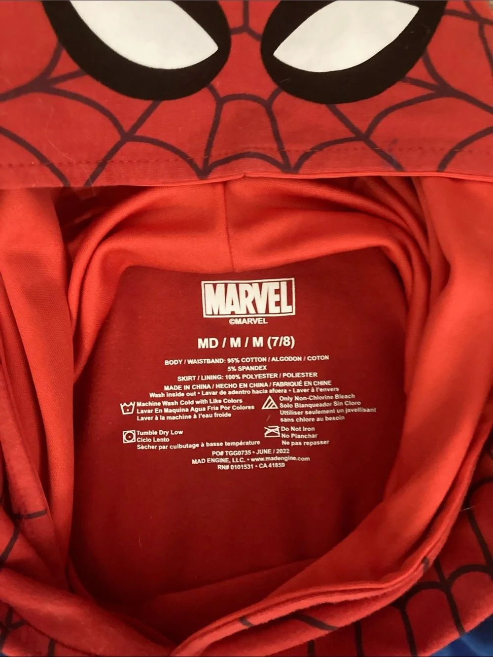 Marvel Red and Blue Spider-Girl Hooded Dress - Picture 3 of 5
